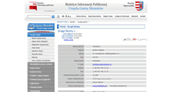 Desktop Screenshot of bip.mniszkow.pl